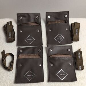 Maison BIRKS  Est. 1879 Brown Jewelry Travel Pouch